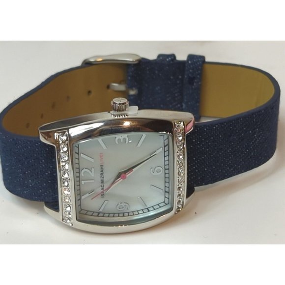 New Isaac Mizrahi Live Silver Stainless‎ Steel Japan Mvmt Ladies Womens Watch - Picture 2 of 9